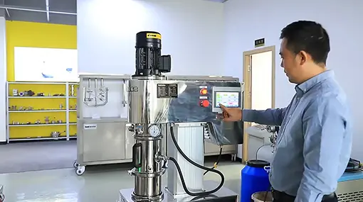 2L double shaft mixer