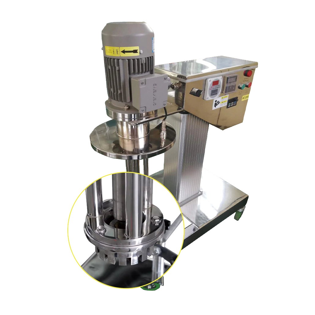 Electrical Lift High Shear Homogenizing Emulsifier