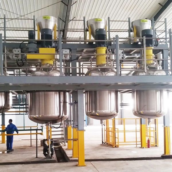 Water-based Industrial Paint Complete Production line